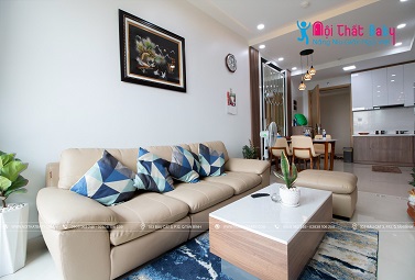 Hình ảnh công trình thực tế nội thất nguyên căn nhà anh Tuấn tại Emerald Celadon City 71m2